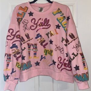 Queen of Sparkles Y’all pullover